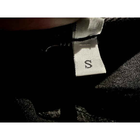 Monvess - High-Waisted Jeans with Diamond Embellishments - Black - Small - Picture 2 of 3